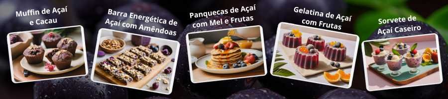 20 Receitas Fáceis de Açaí Com Hipócrates Para o Bem Estar 2 receitas_com_acai